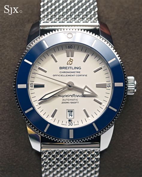 breitling superocean heritage ii 46 ab2020161c1a1|Breitling Superocean Heritage II Automatic 46 mm Blue Dial .